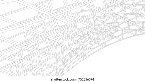 architecture construction 3d