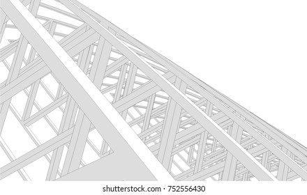 architecture construction 3d