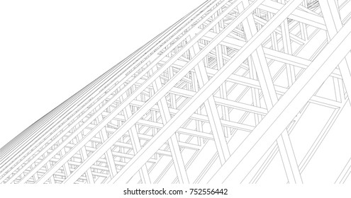 architecture construction 3d