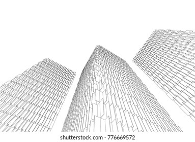 architecture construction 3d