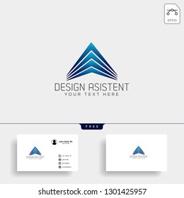 Architecture construction logo template vector icon elements with business card