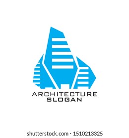 architecture design logo vector icon