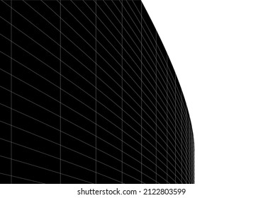 architecture design vector 3d illustration 