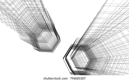 architecture design vector illustration