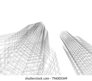 architecture design vector illustration