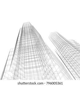 architecture design vector illustration