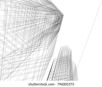 architecture design vector illustration