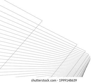 diseño 3d de fondo digital de arquitectura