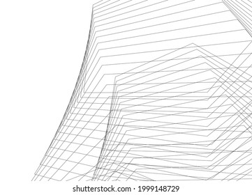 diseño 3d de fondo digital de arquitectura