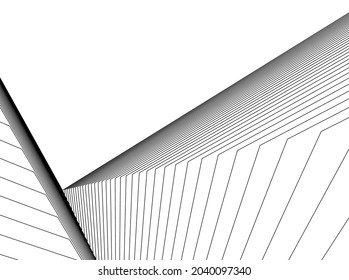 architecture digital drawing vector illustration