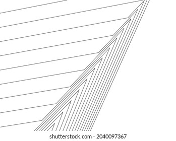architecture digital drawing vector illustration