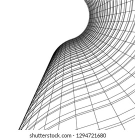 architecture drawing 3d