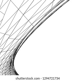 architecture drawing 3d