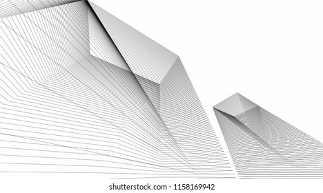 architecture geometric background 