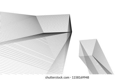architecture geometric background 