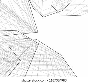 architecture geometric background