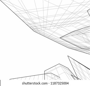 architecture geometric background