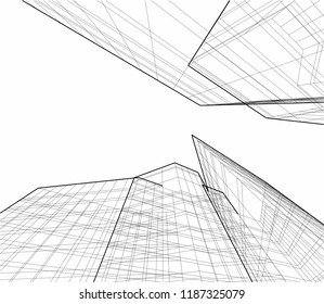 architecture geometric background