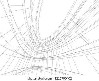architecture geometric background