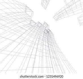 architecture geometric background