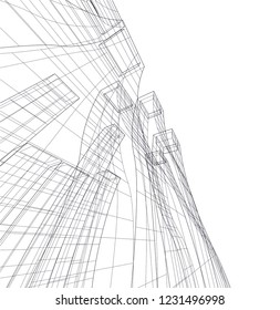 architecture geometric background