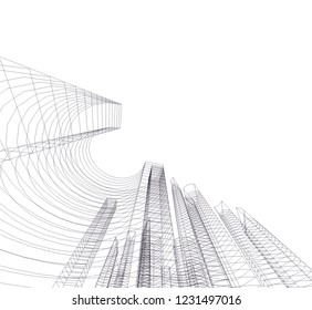 architecture geometric background