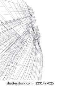 architecture geometric background