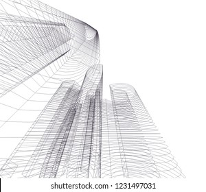 architecture geometric background