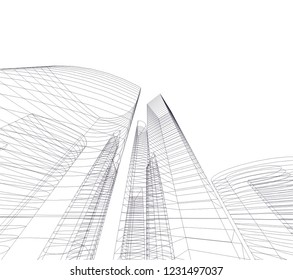 architecture geometric background