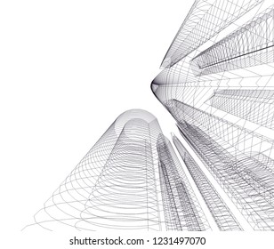 architecture geometric background