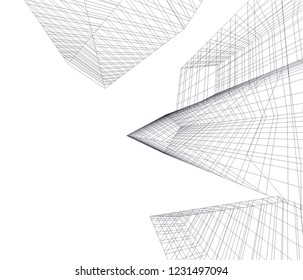 architecture geometric background