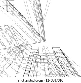 architecture geometric background