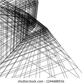 architecture geometric background