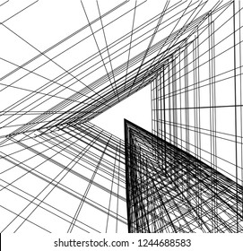 architecture geometric background