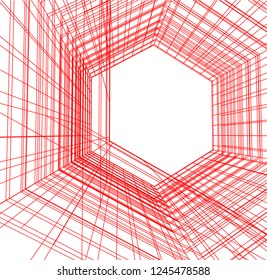 architecture geometric background