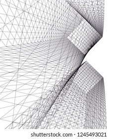 architecture geometric background