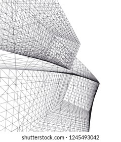 architecture geometric background