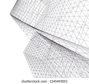 architecture geometric background