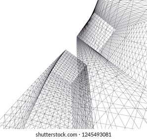 architecture geometric background