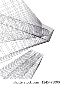 architecture geometric background