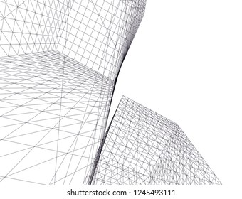 architecture geometric background