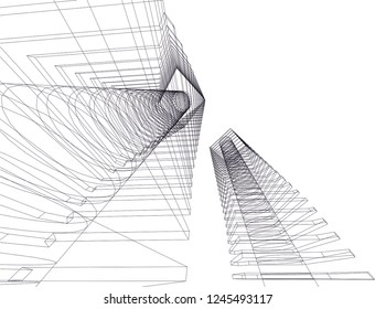 architecture geometric background