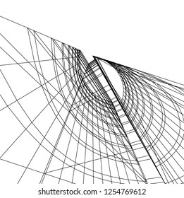 architecture geometric background