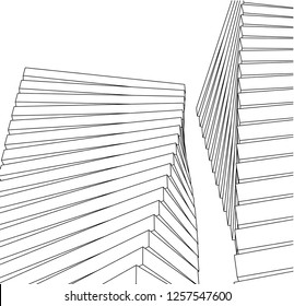 architecture geometric background