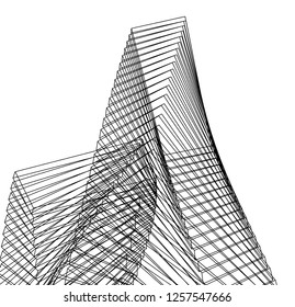 architecture geometric background
