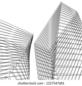 architecture geometric background