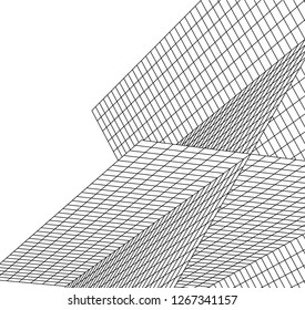 architecture geometric background