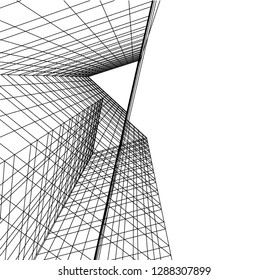 architecture geometric background