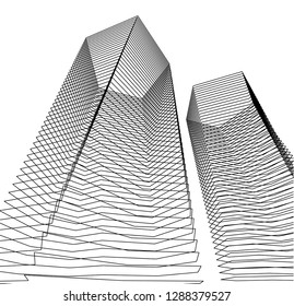 architecture geometric background