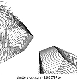 architecture geometric background
